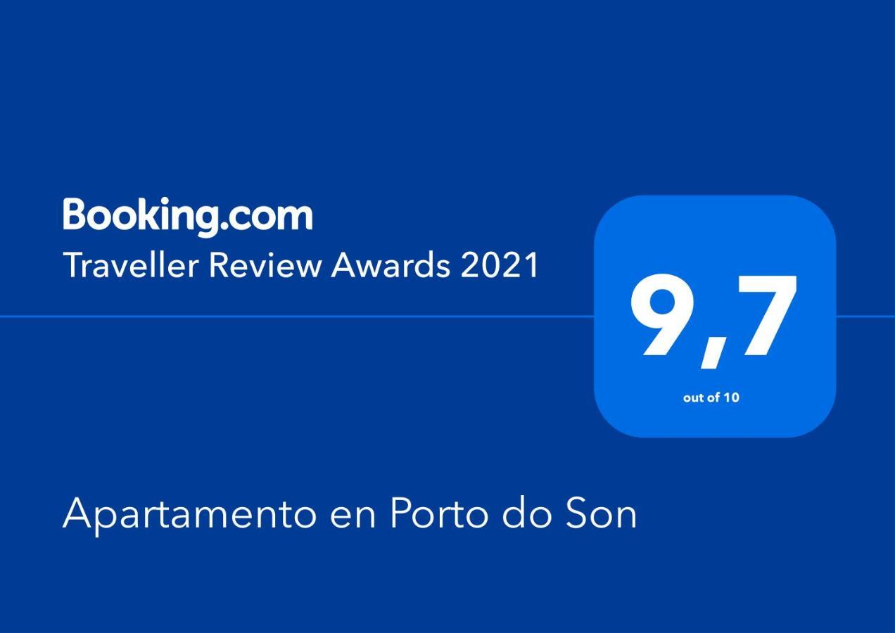 Apartamento En Porto Do Son Con Garaje Dış mekan fotoğraf
