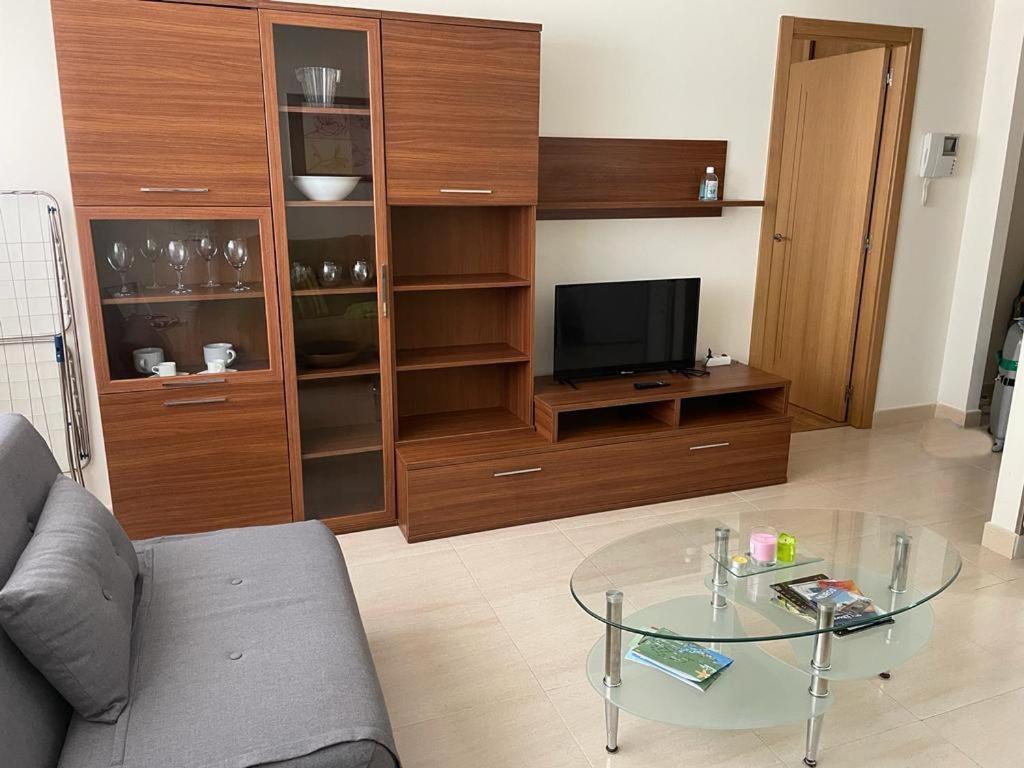 Apartamento En Porto Do Son Con Garaje Dış mekan fotoğraf