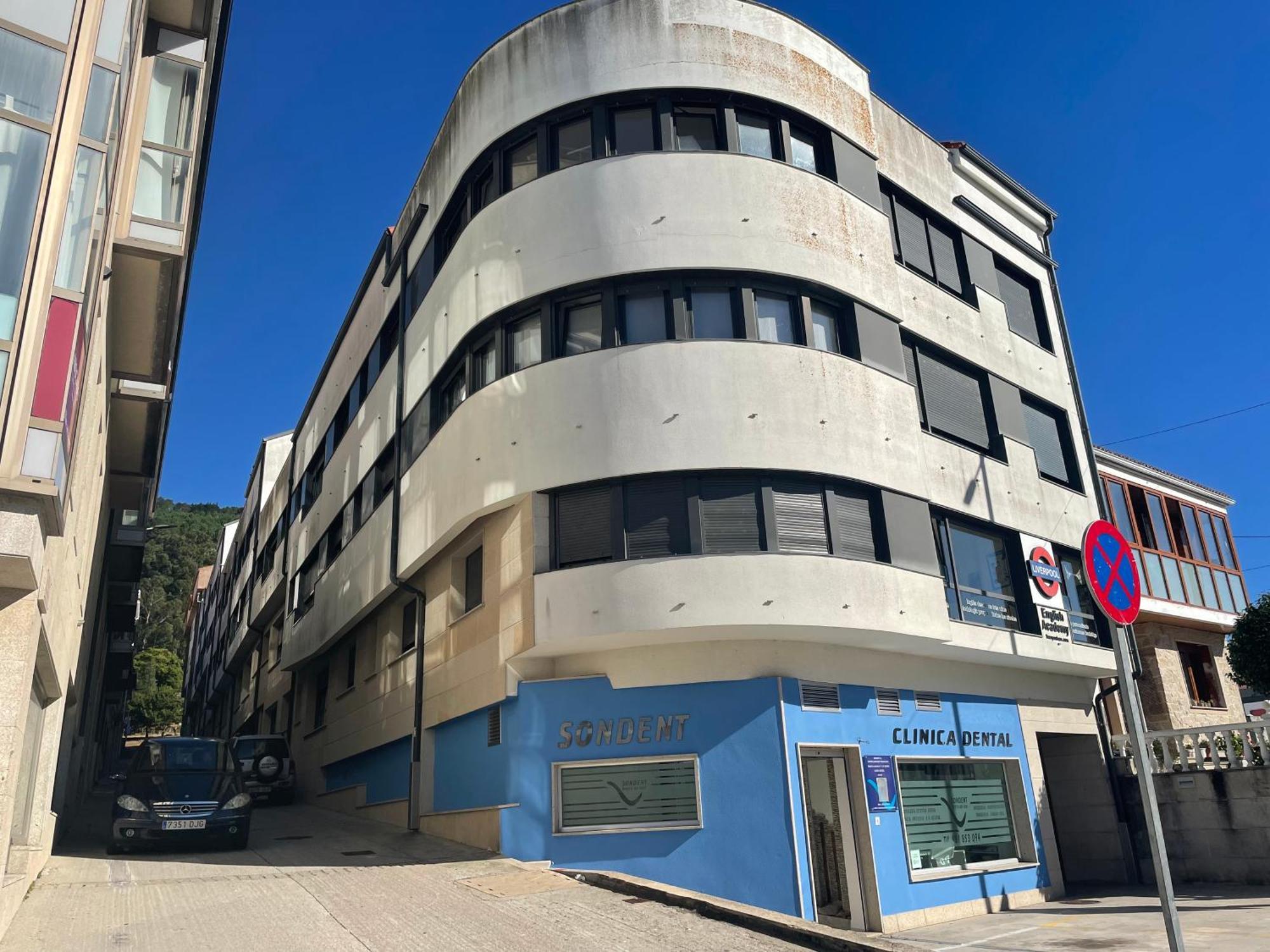 Apartamento En Porto Do Son Con Garaje Dış mekan fotoğraf